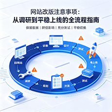 陆丰建站-网站改版注意事项：从调研到平稳上线的全流程指南