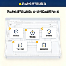 汕尾建站-网站制作新手避坑指南：5个最常见的错误与对策