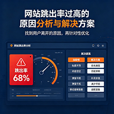 汕尾建站-网站跳出率过高的原因分析与解决方案