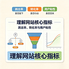 汕尾建站-理解网站核心指标：跳出率、转化率与用户粘性