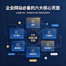 汕尾建站-企业网站必备的六大核心页面