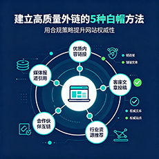 汕尾建站-建立高质量外链的5种白帽方法